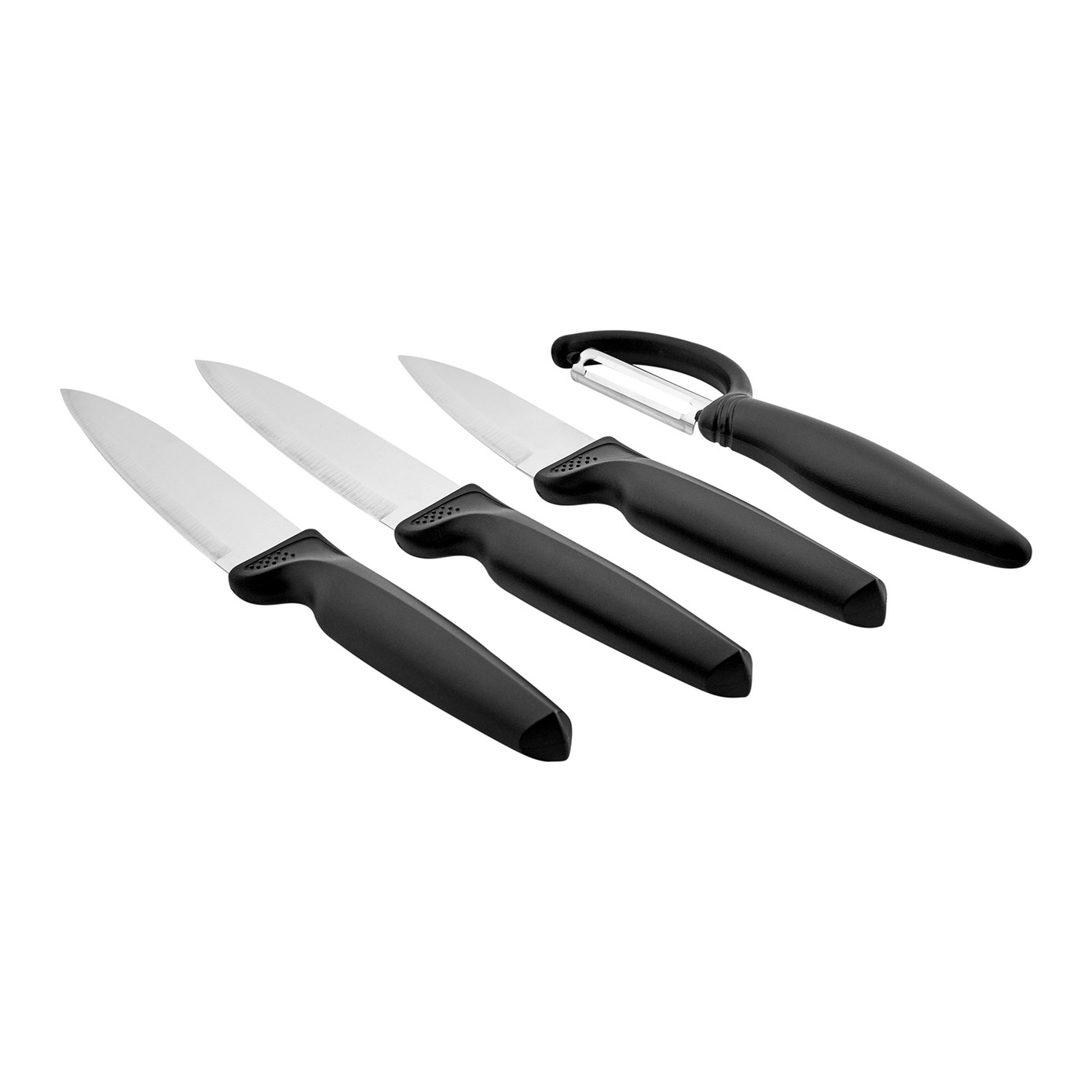 Dr. Inox 4-Piece Knife Set Black