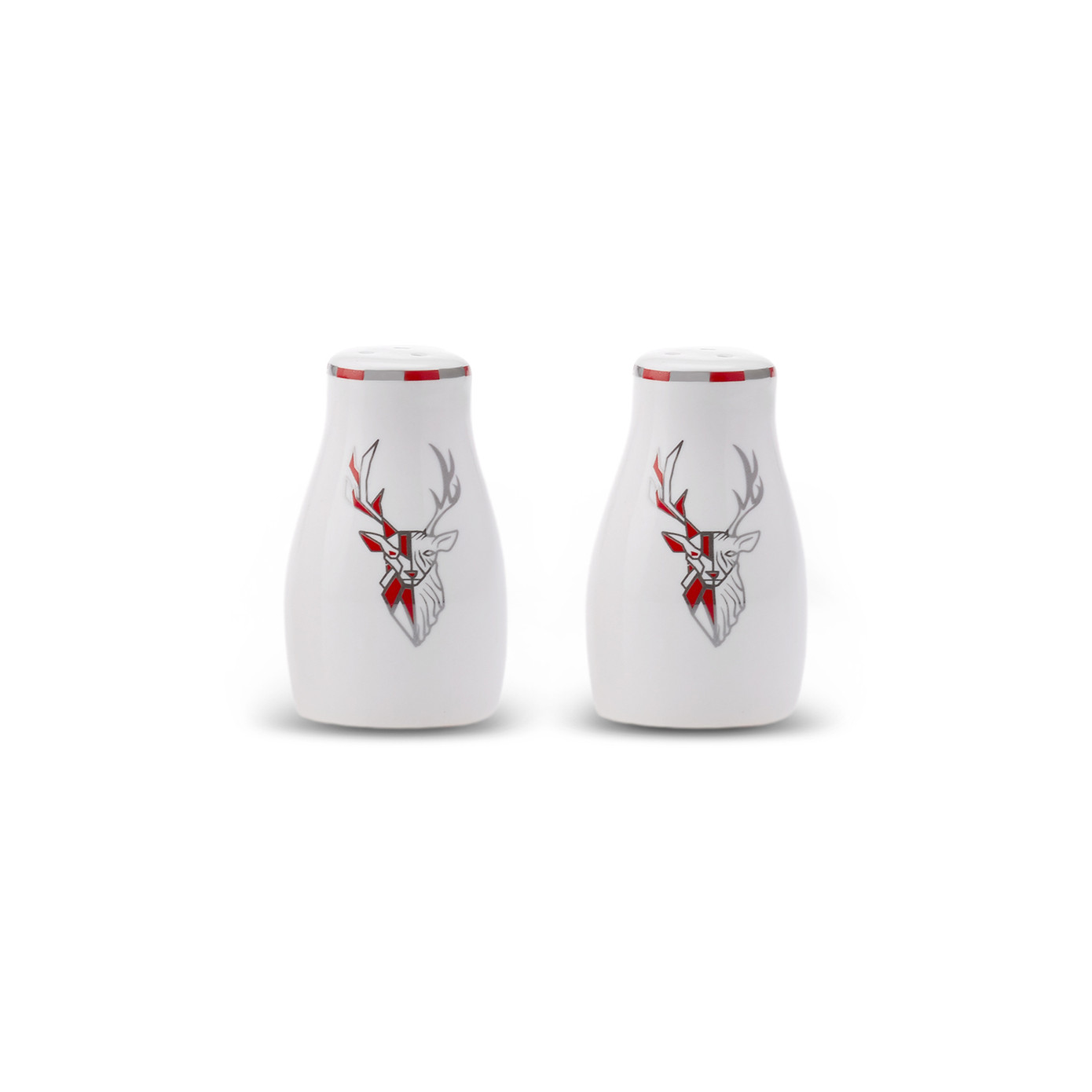 Karaca Aries Red Salt And Pepper Shaker