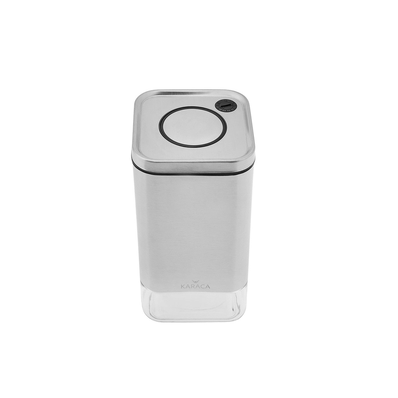 Karaca Avangart Inox Vacuum Glass Storage Container - M