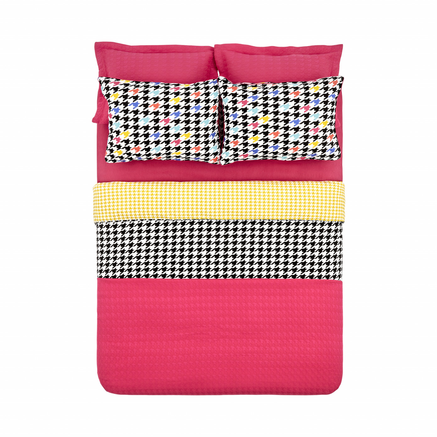 Karaca Home Reyna Single Duet Set Fuchsia