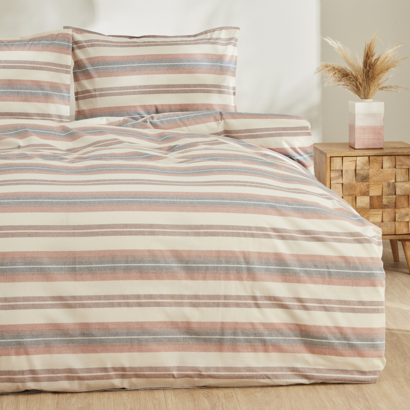 Karaca Home Tahara Double Duvet Cover Set Terracotta