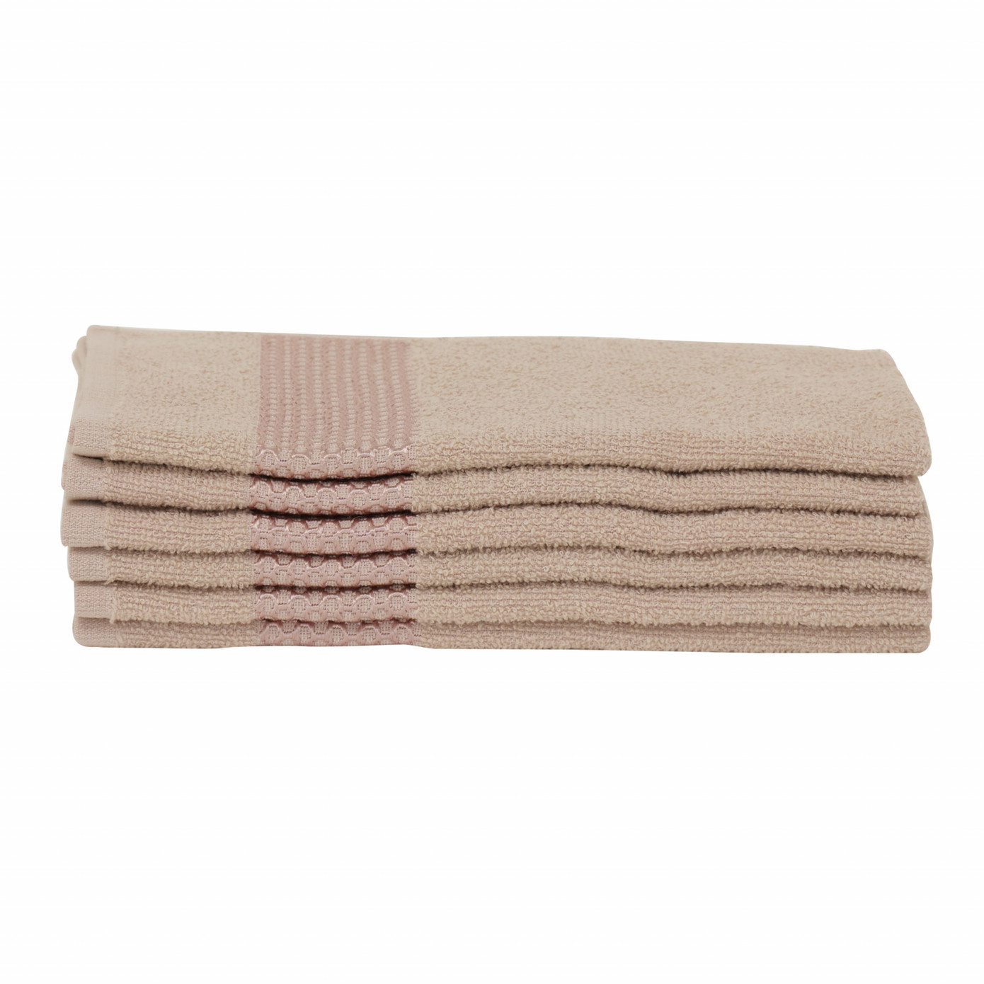 Karaca Home Honey Beige 6 Pcs Towel Set 30x50 Cm