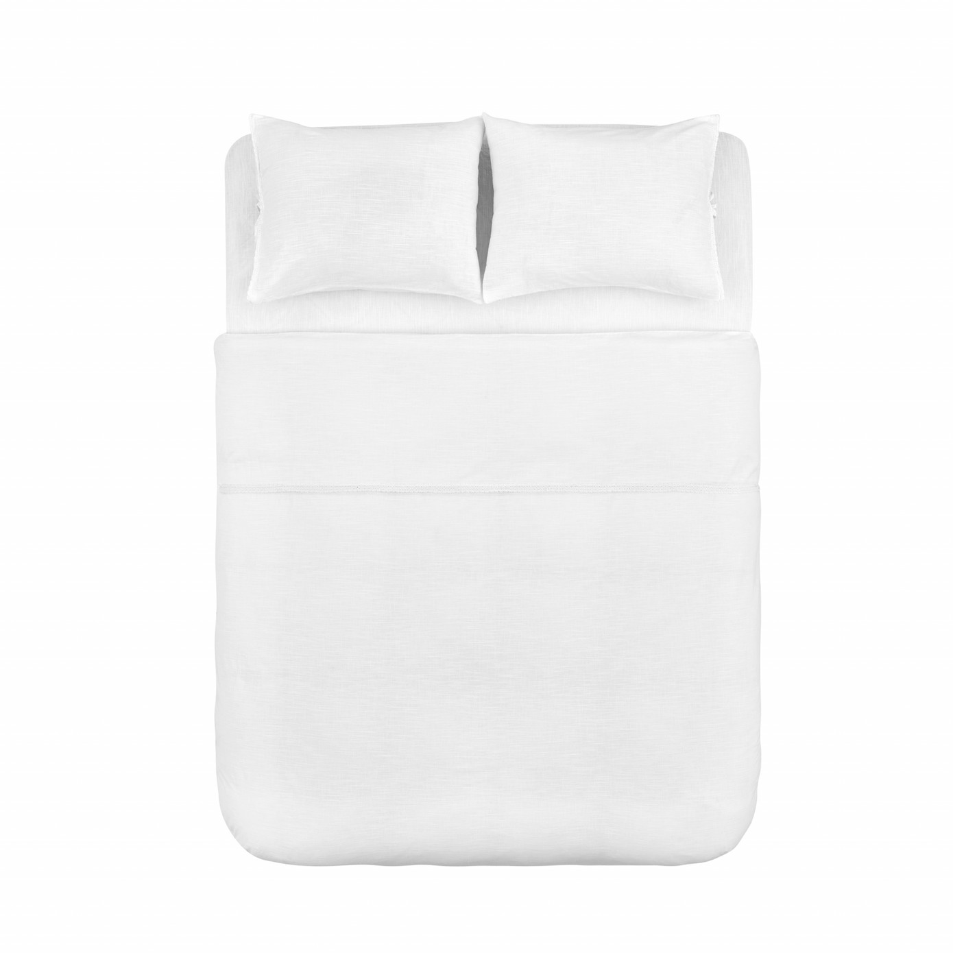 Karaca Home Lucy 100% Cotton Double Split Duvet Cover Set White