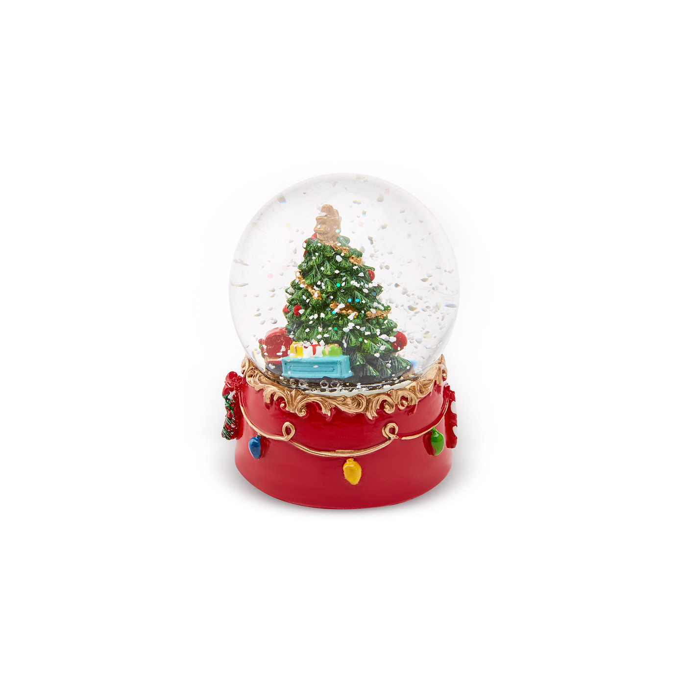 Karaca Home Tree With Train Snow Globe