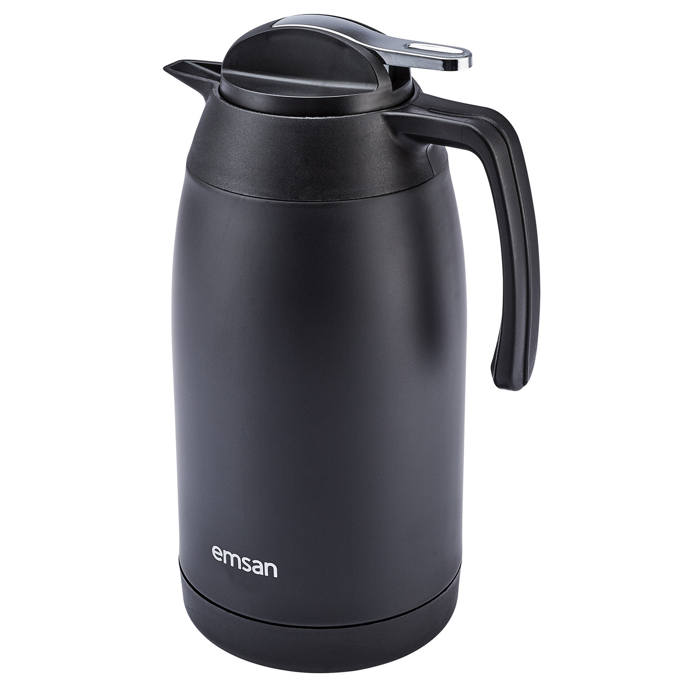 Emsan New Vega Thermos Matt Black 2.1 Liter