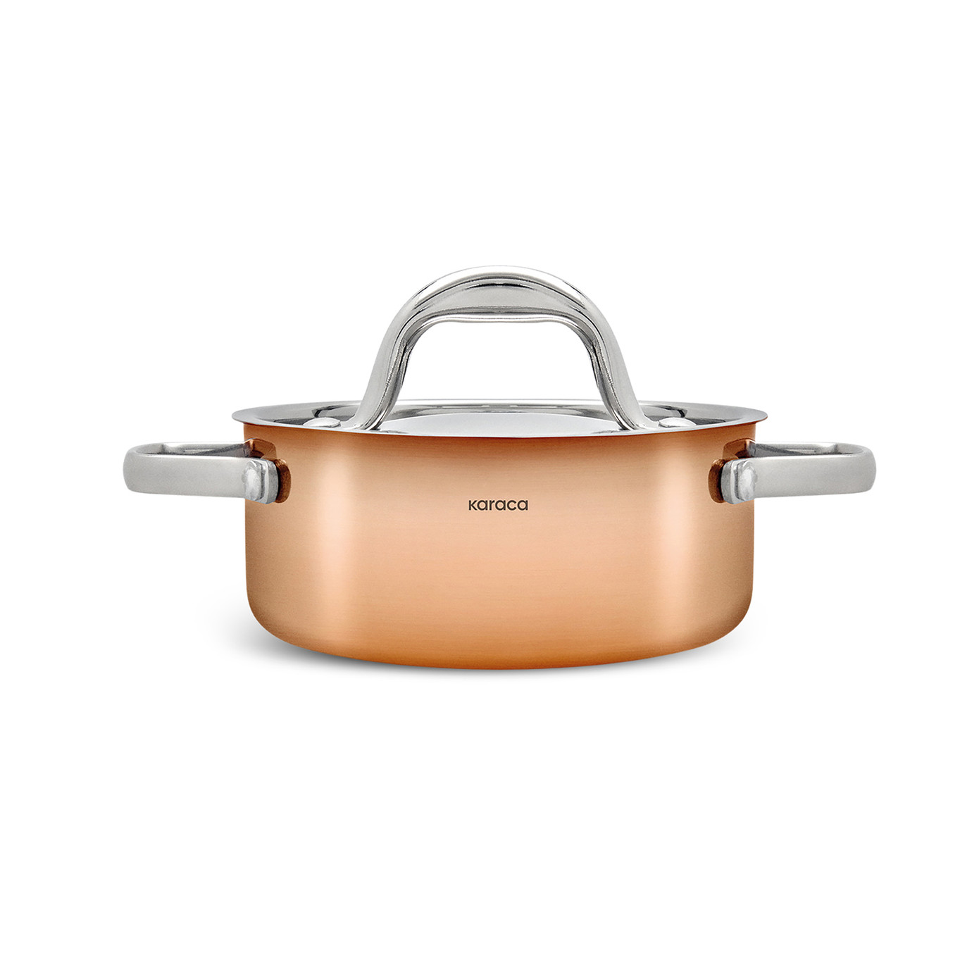 Karaca 3Ply Power Steel Copper 7 Piece Cookware Set