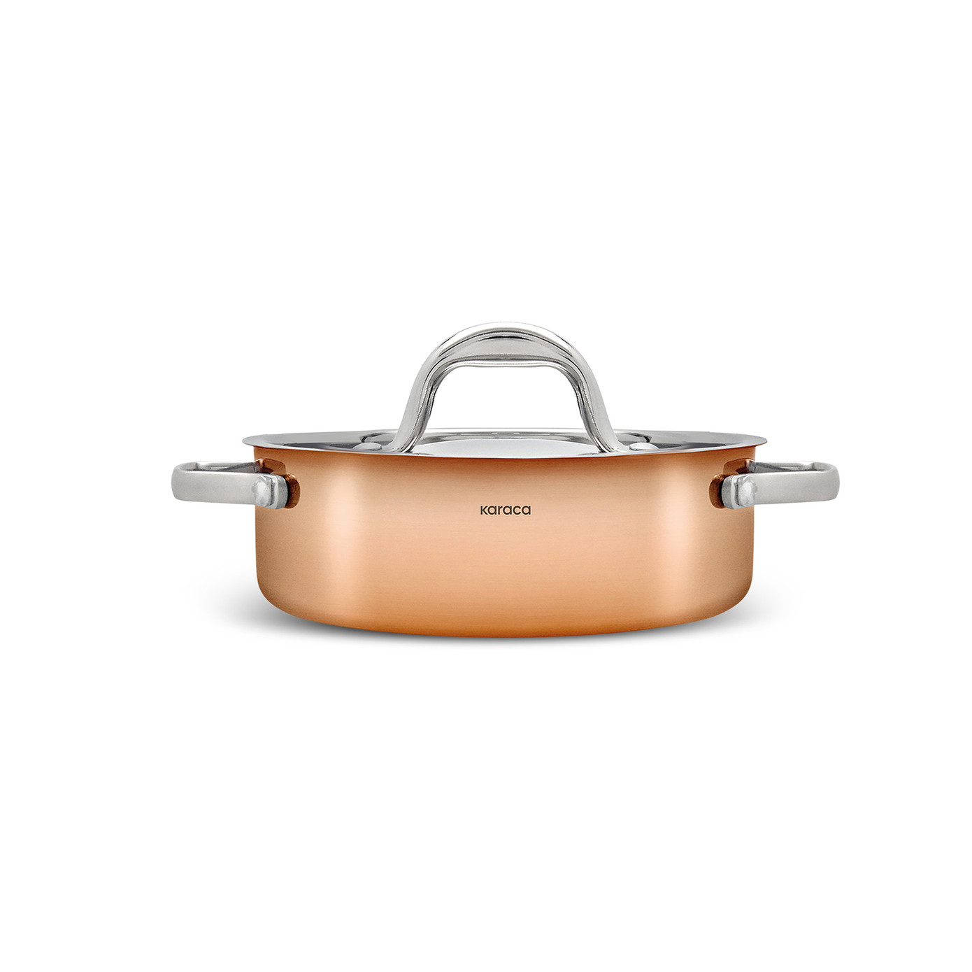 Karaca 3Ply Power Steel Copper 7 Piece Cookware Set