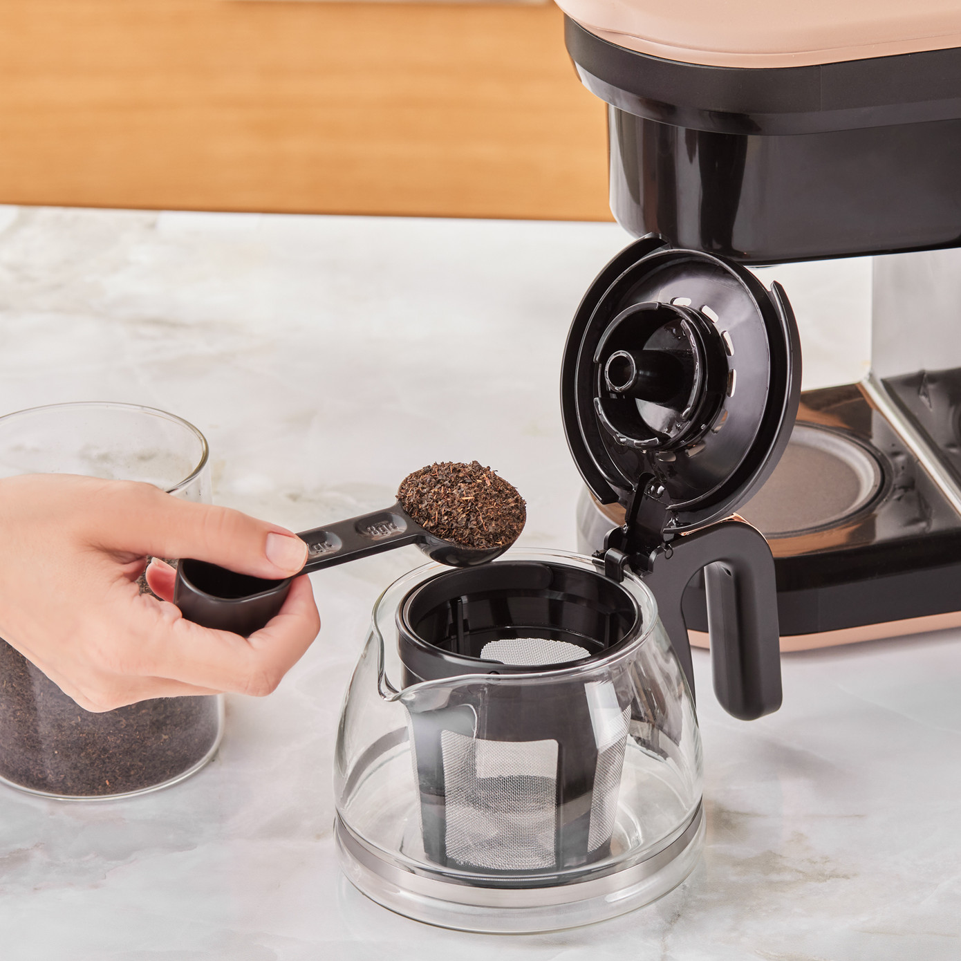 Karaca Hatır Plus Mod 5 In 1 Talking Coffee And Tea Maker Rosie Brown