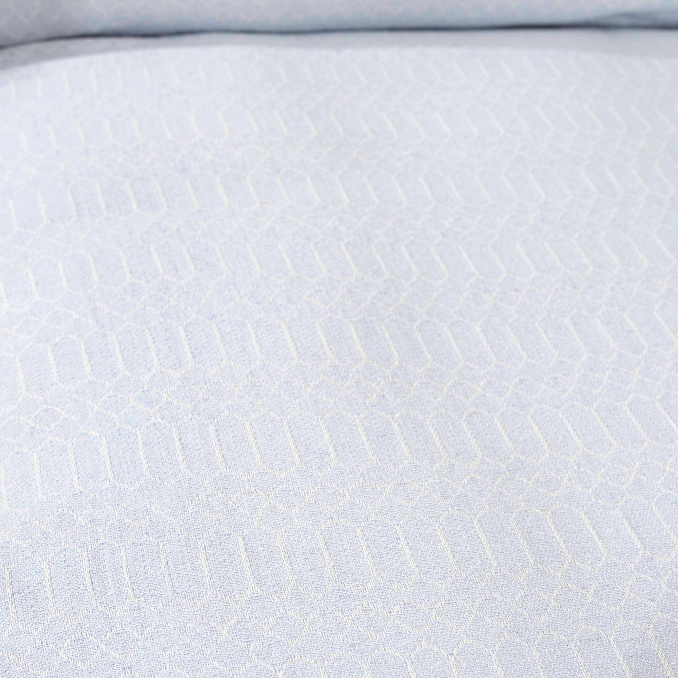 Sarah Anderson Curvy Baby Blue Double All-Season Coverlet