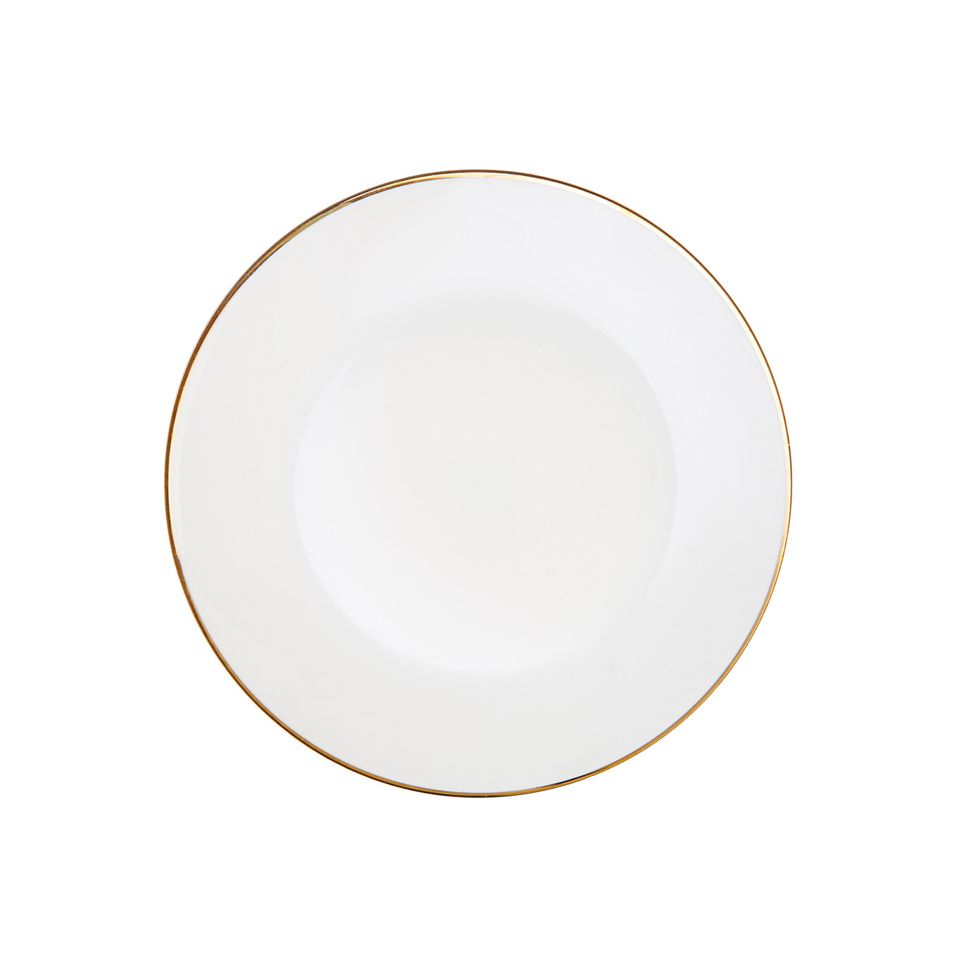 Karaca Alicia 24 Pieces 6 Person Porcelain Gold Round Dinnerware