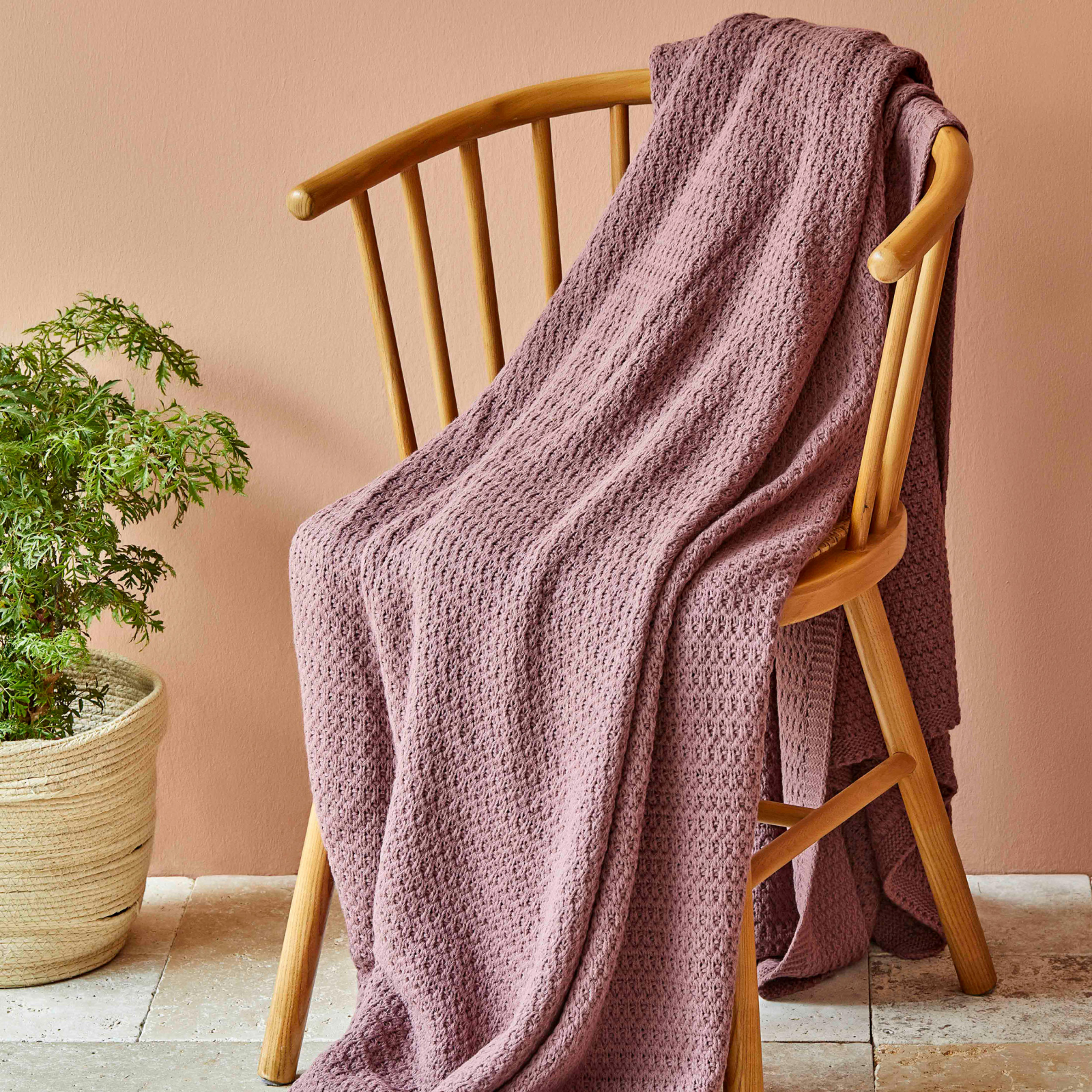 Karaca Home Back To Basic Sarabi Double Knitted Blanket