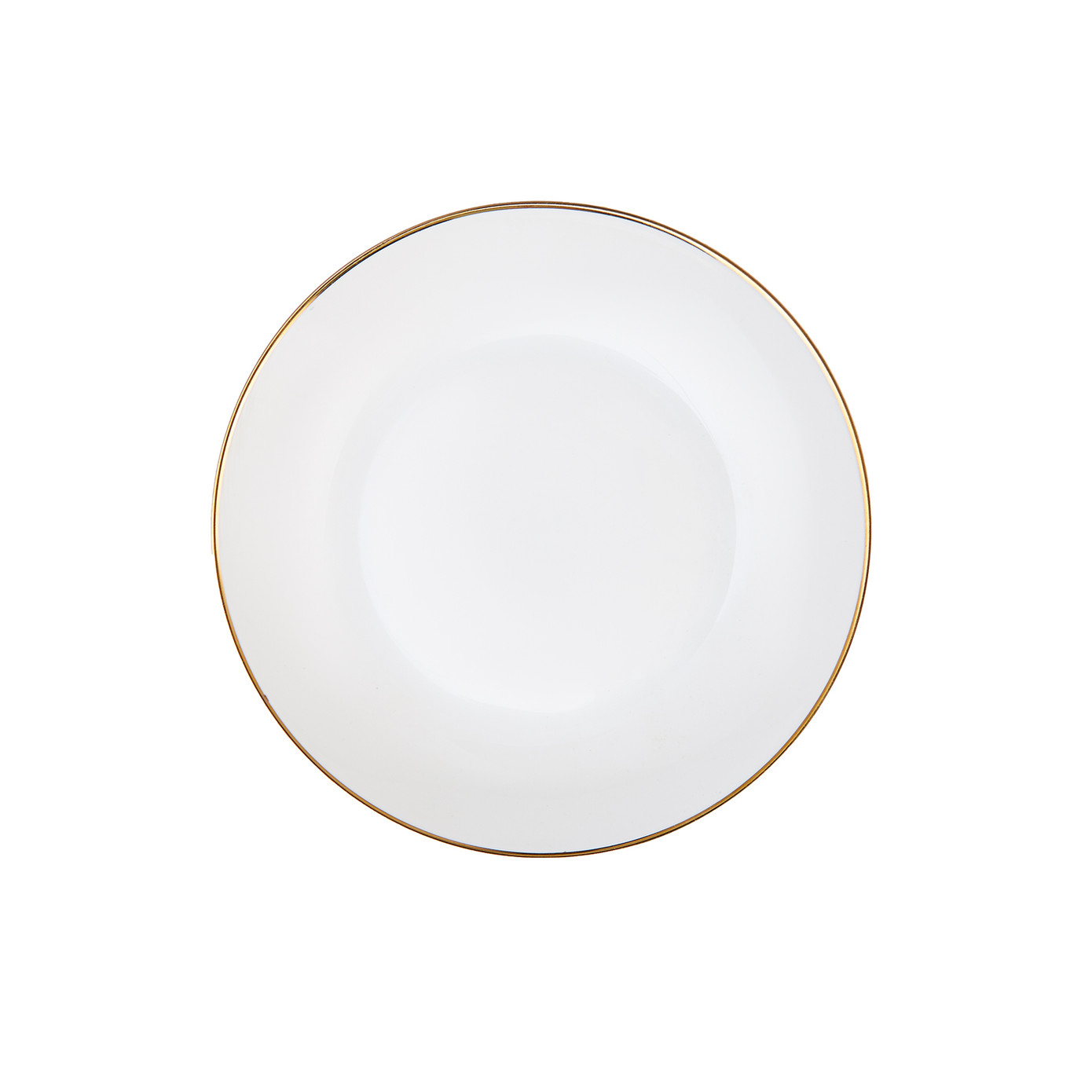 Karaca Alicia 24 Pieces 6 Person Porcelain Gold Round Dinnerware