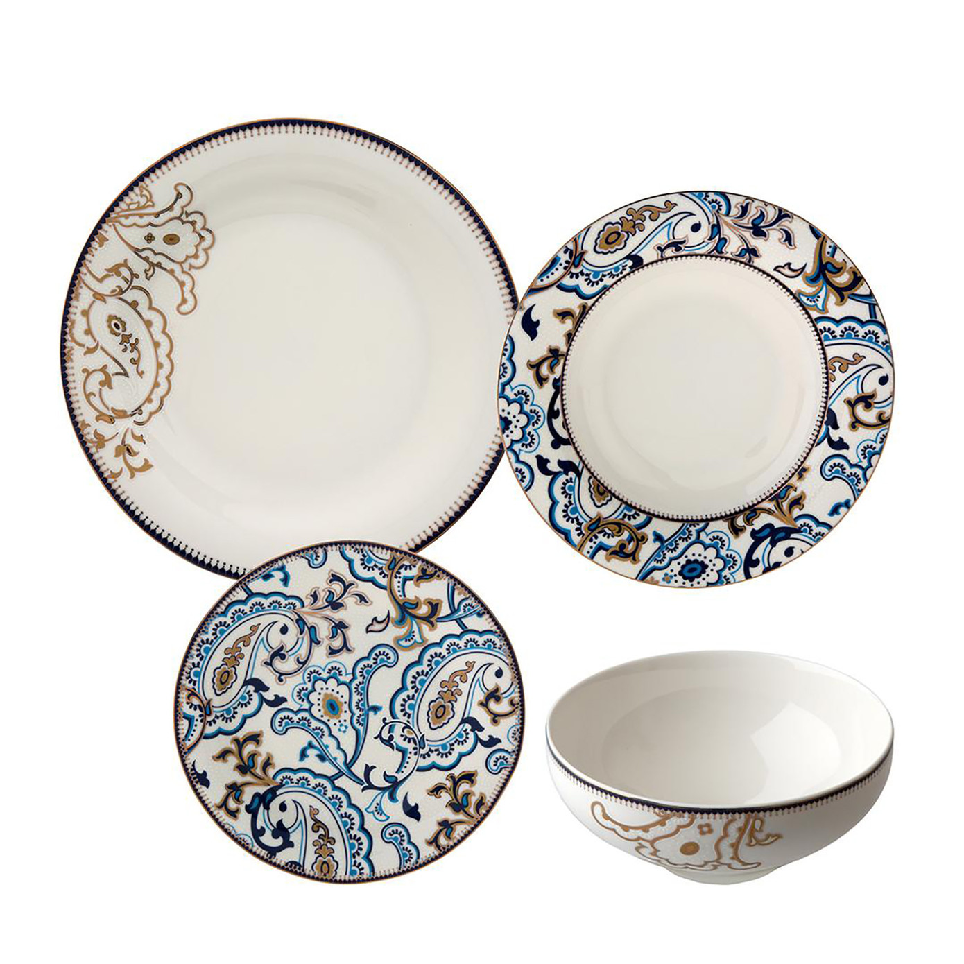 Jumbo Dream 24 Pieces 6 Person Dinnerware