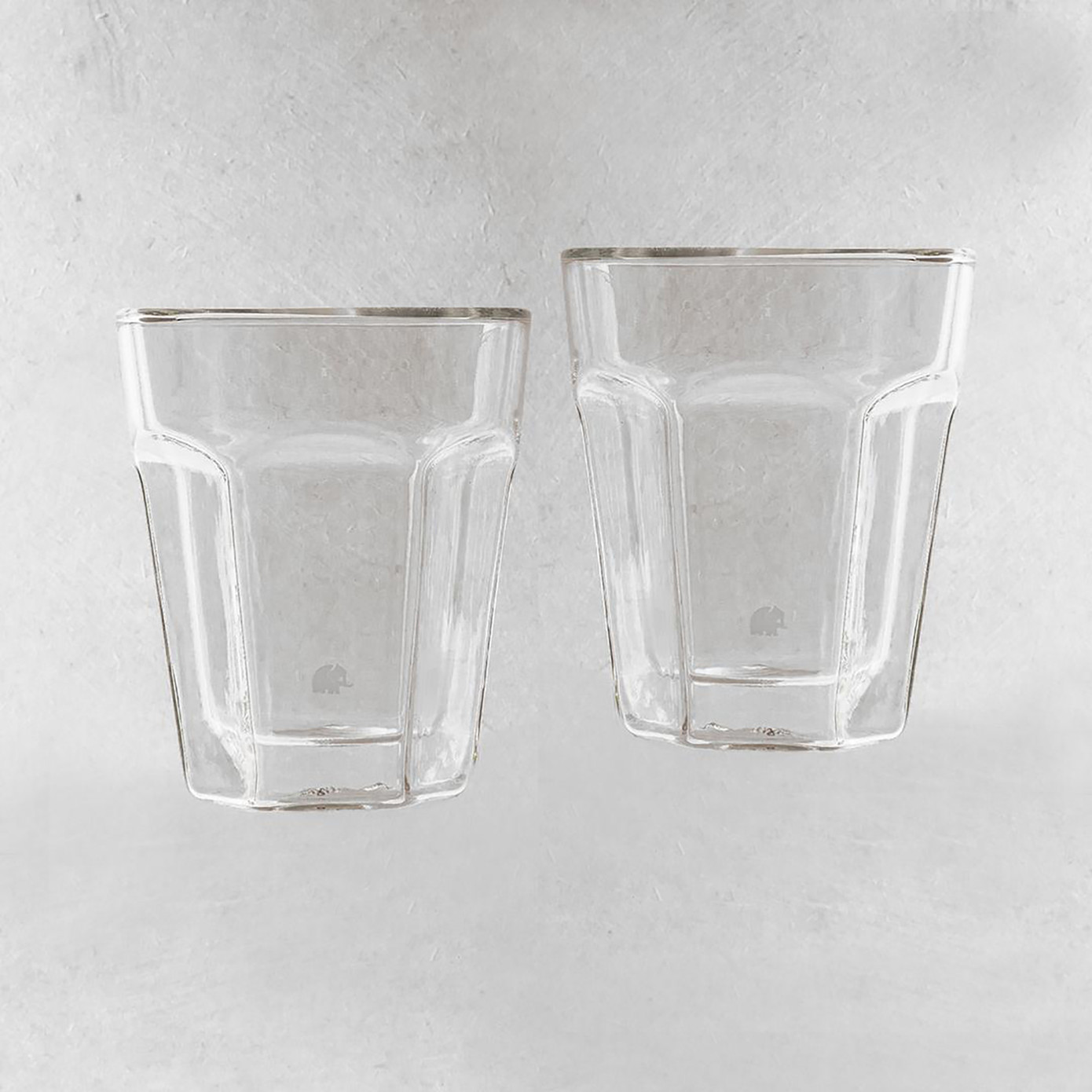 Jumbo Glory Double Walled Set Of 2 Glasses