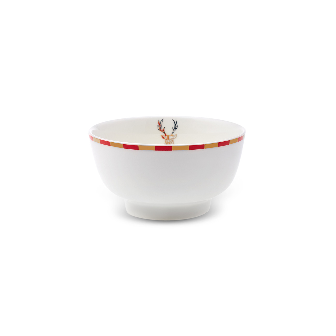 Karaca Aries Red Yellow Bowl 14 Cm