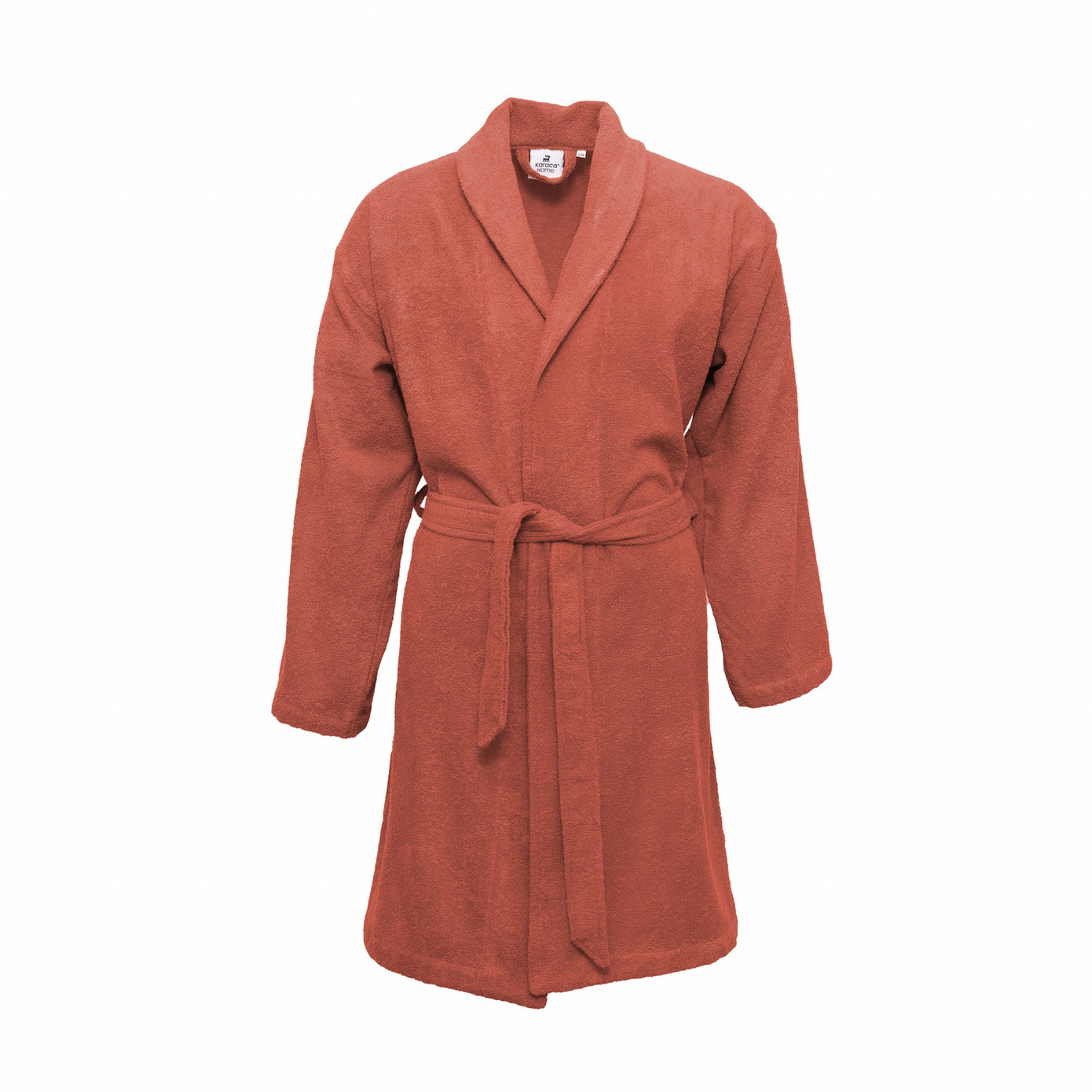 Karaca Home Barcelona Tile Slim 100% Cotton Bathrobe L/XL