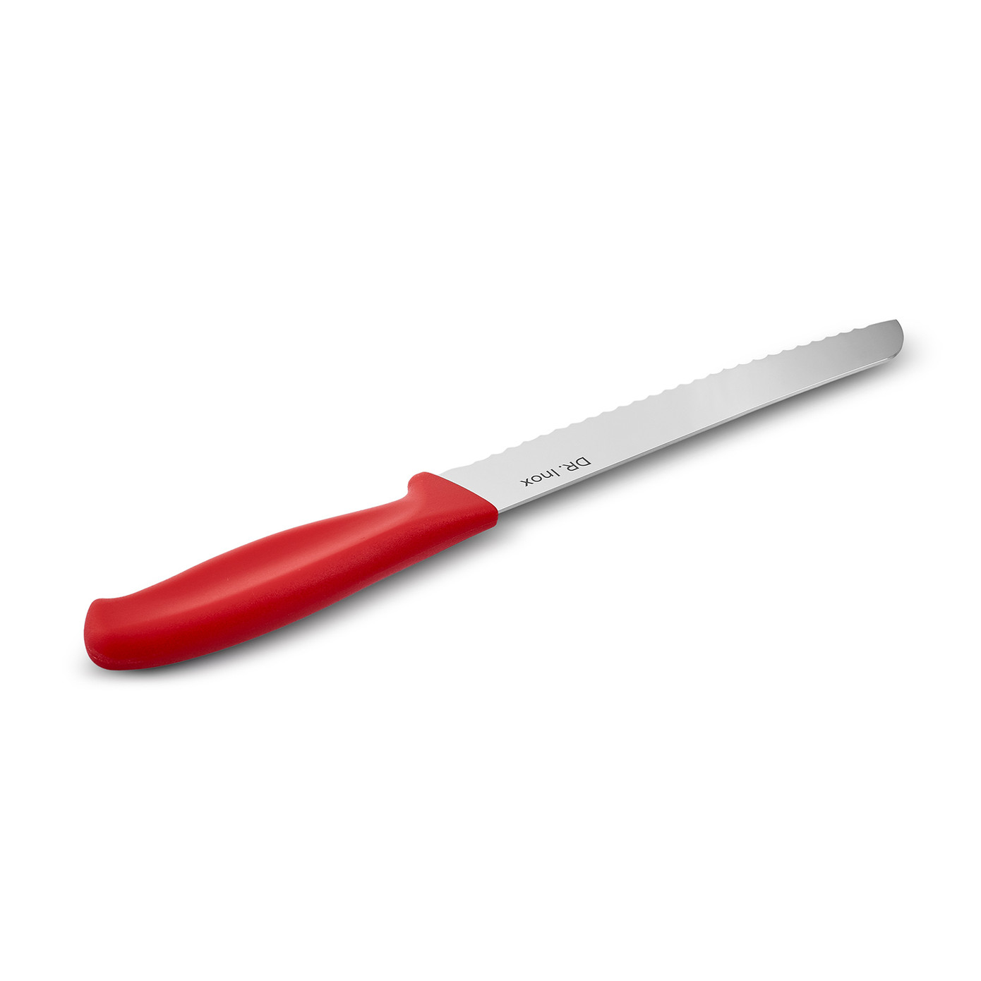 Dr. Inox Bread Knife Red