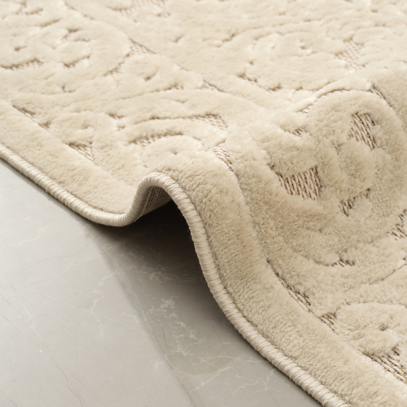 Cashmere Carpet 7/24 Queen Victoria White 160x230 Cm