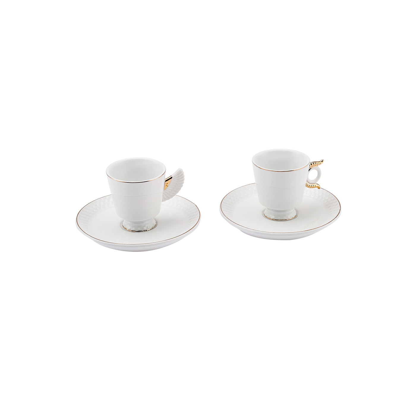 Karaca Egypt Set Of 2 Coffee Cups 80 Ml