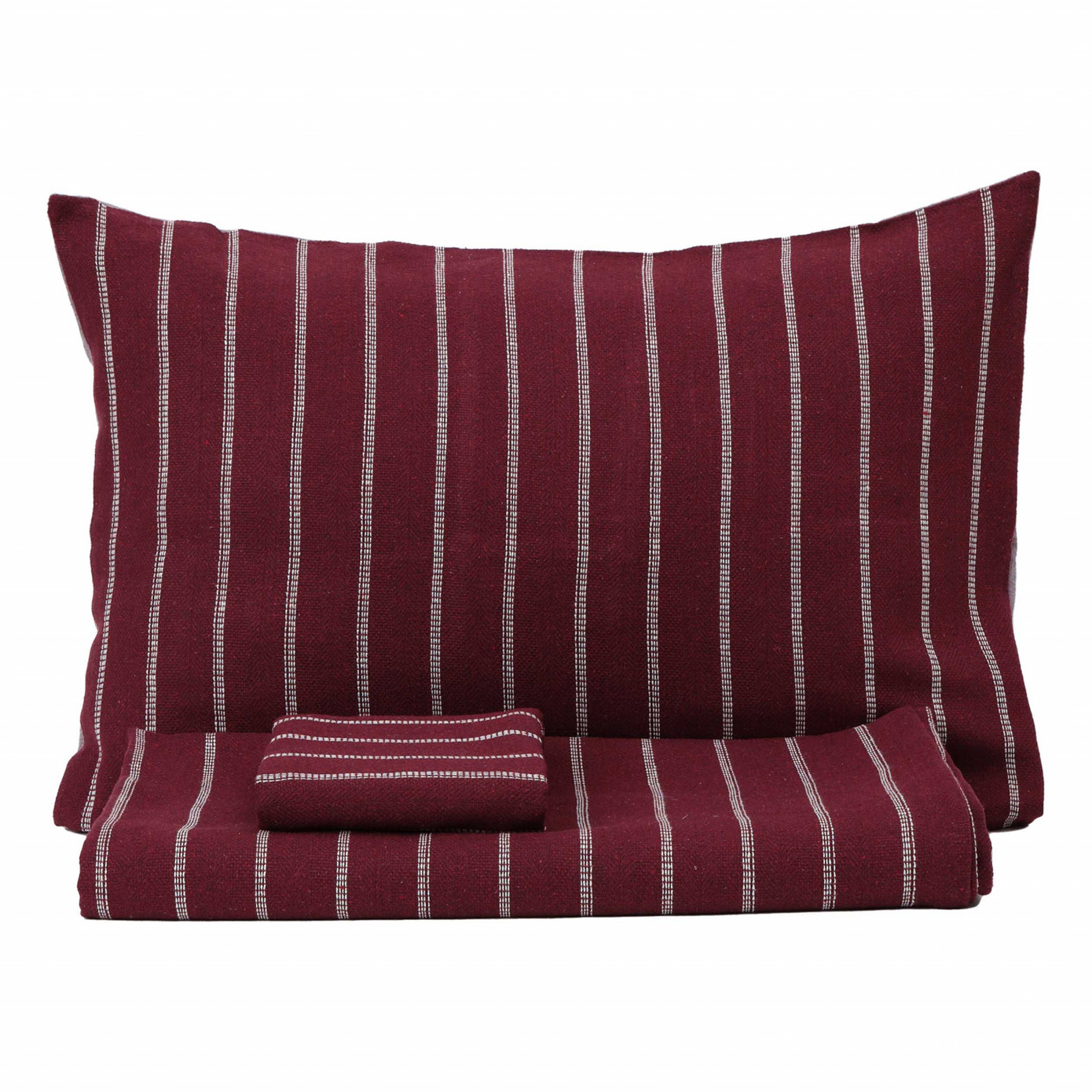 Karaca Home Vella Claret Red Double Bedspread