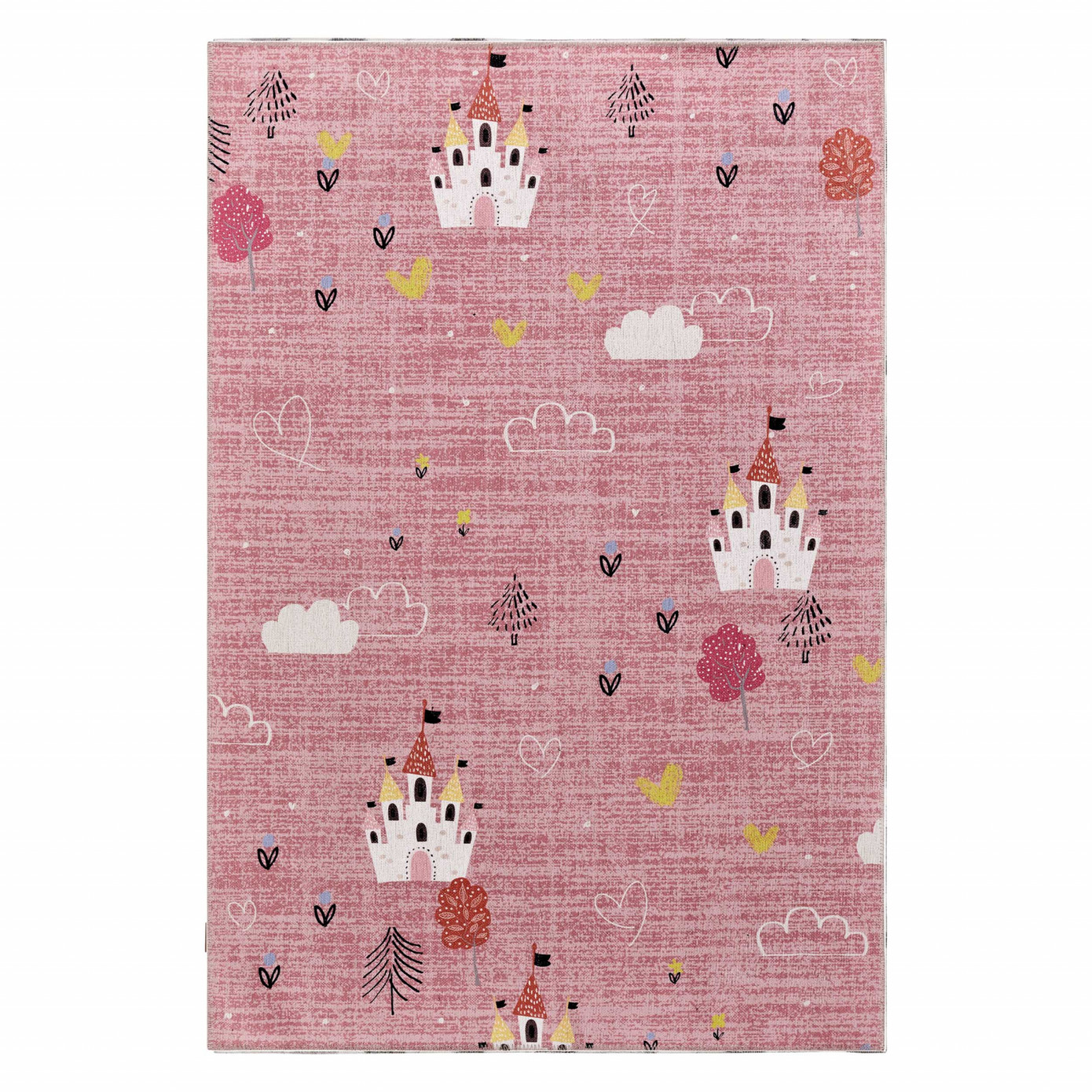 Cashmere Carpet Decorative Art Kids/Teen Pinky 120x180 Cm