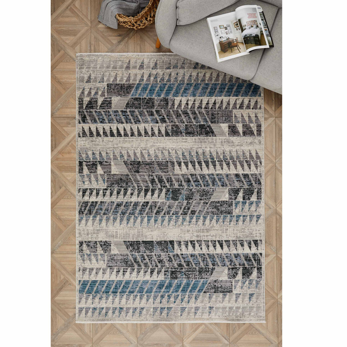 Cashmere Carpet Doğasever Recycled Pet Carpets Dalaman 80x150 Cm