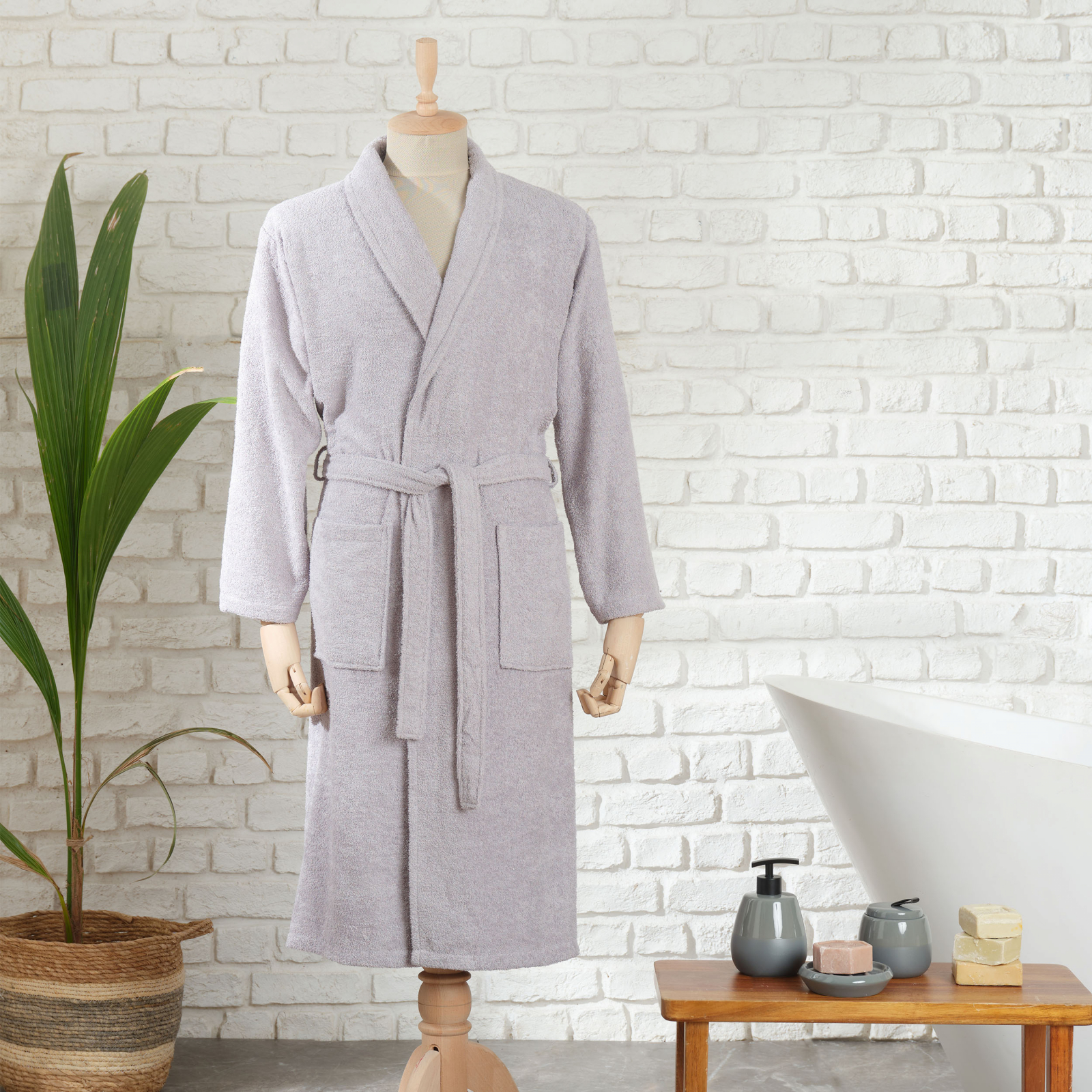 Timeless Maren Gray Bathrobe L/XL