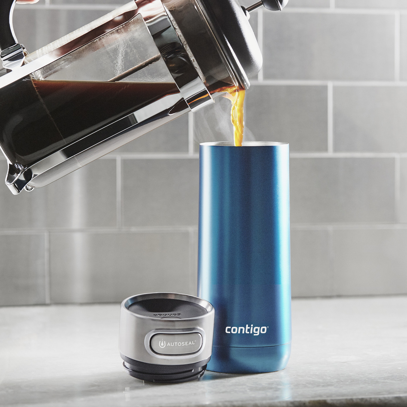 Contigo Luxe Biscay Bay Hand Thermos 360 Ml