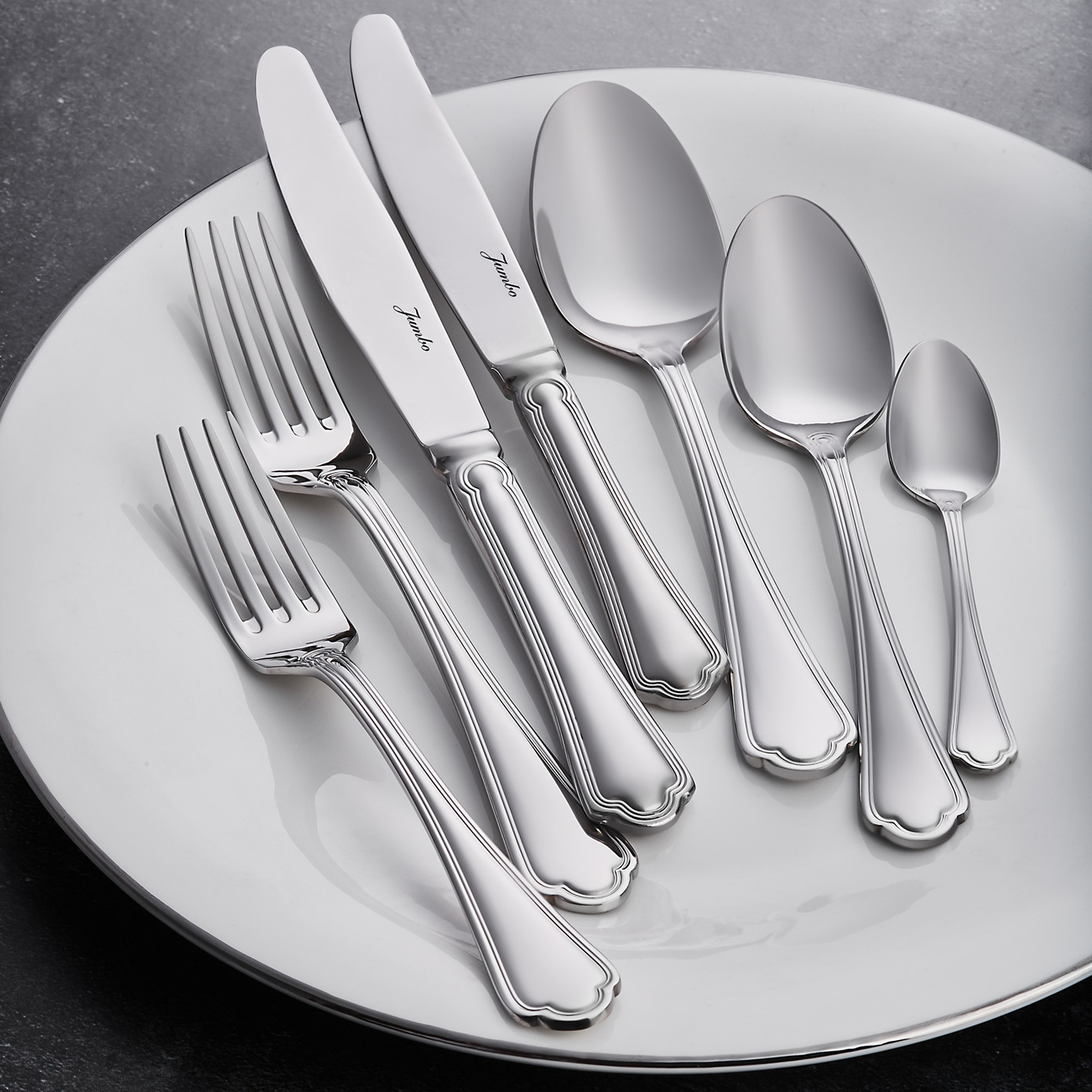 Jumbo 1400 12 Person 84 Piece Cutlery Set