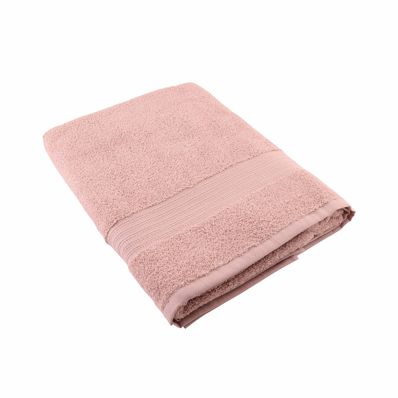 Karaca Home Back To Basic 100% Cotton Bath Towel 85 Cm X 150 Cm Dark Powder