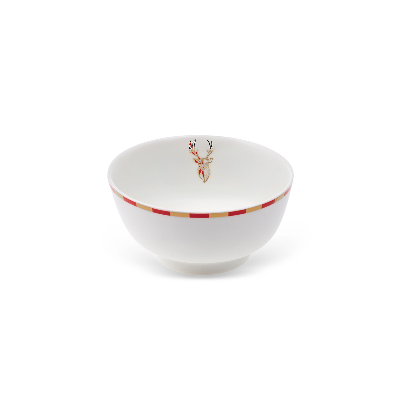 Karaca Aries Red Yellow Bowl 14 Cm