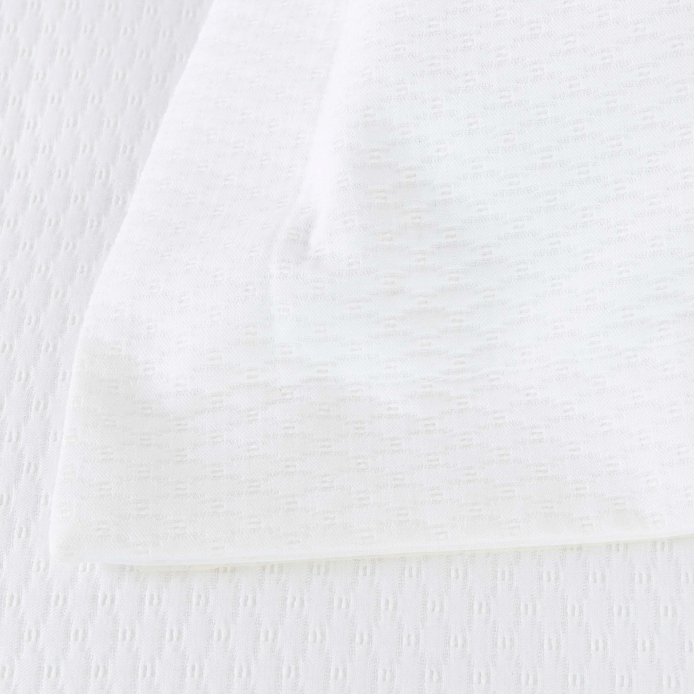 Karaca Home White Collection Valse White 100% Cotton Double Bedspread Set