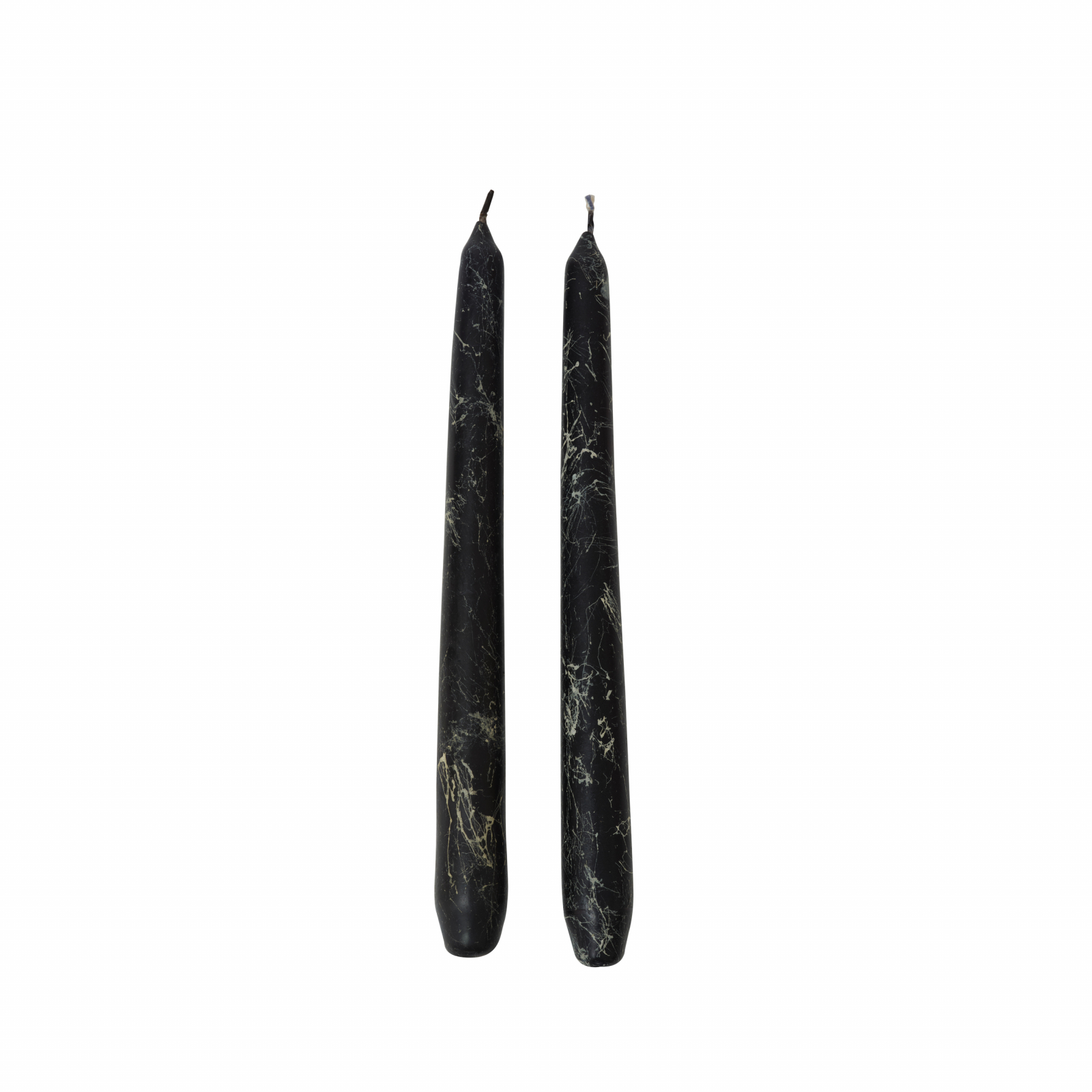 Karaca Home Marble 2 Black Candlestick Candle