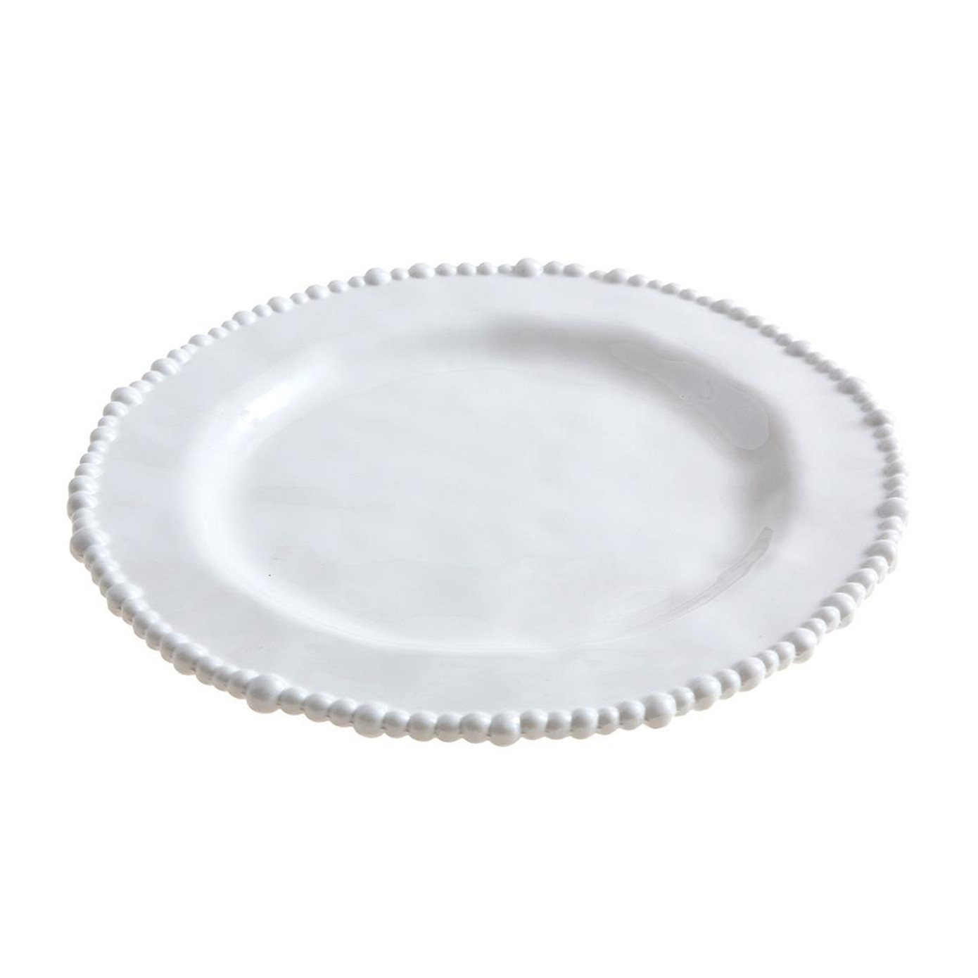 Jumbo Alesta White Melamine Plate 28 Cm