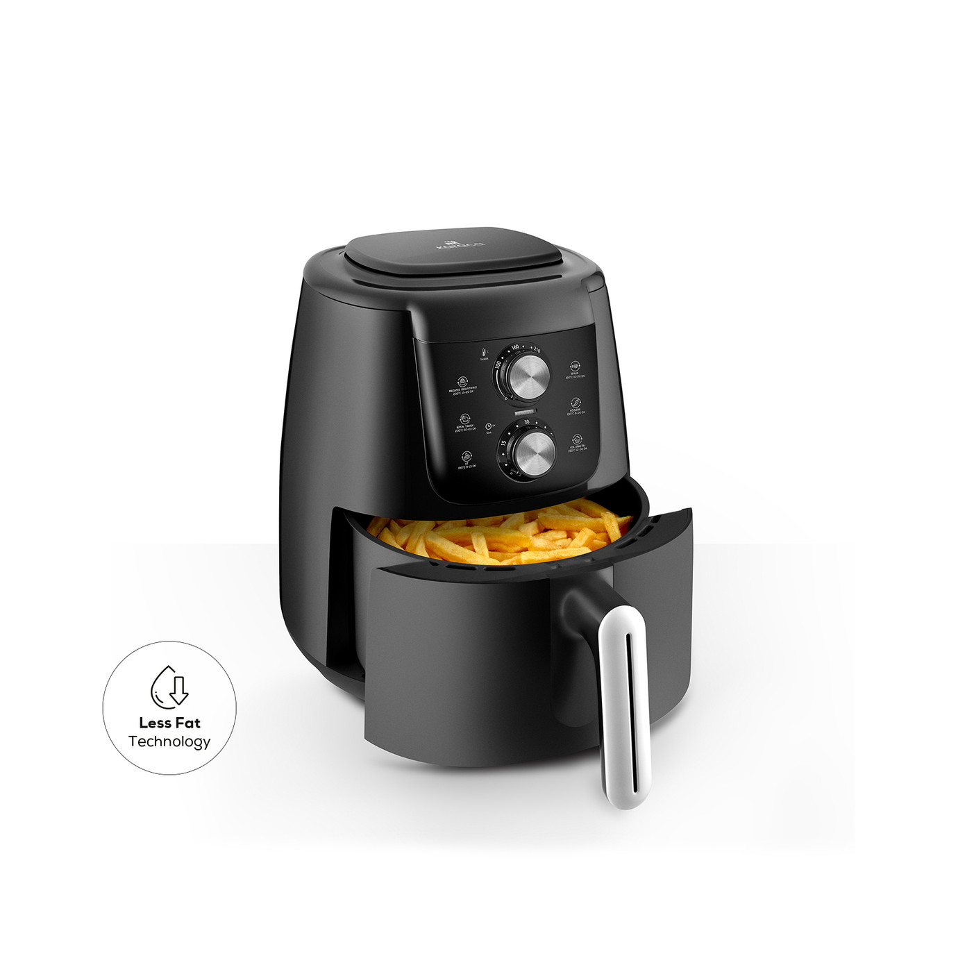 Karaca Air Pro Cook Manuel XL Airfryer Black