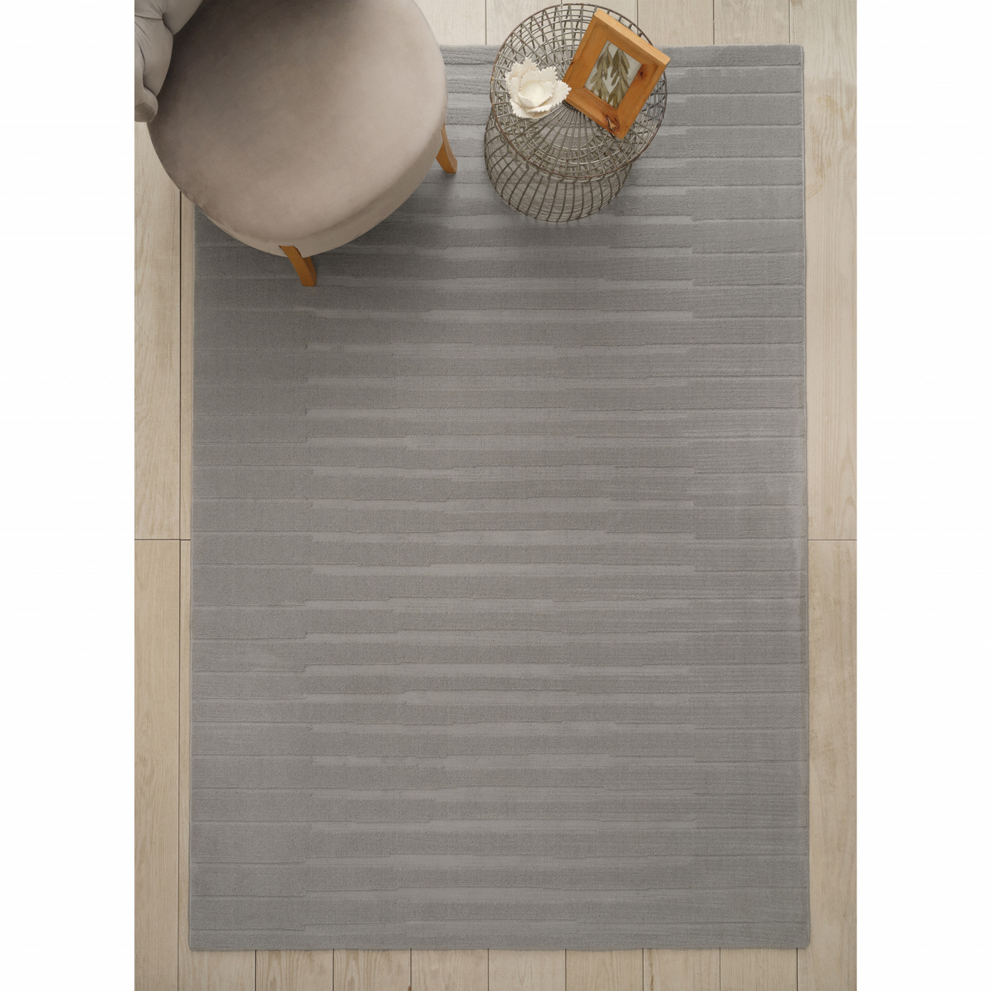 Cashmere Carpet 7/24 Gloria Riela Gray 200x290 Cm