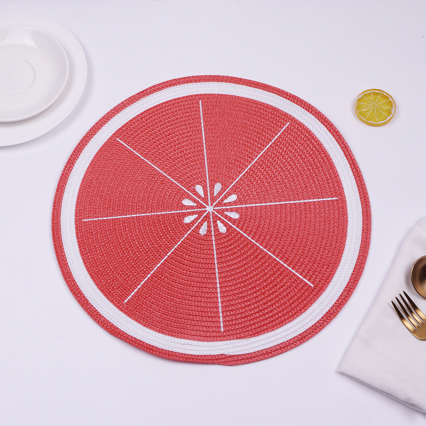 Karaca Home Grapefruit 2-Piece Placemat