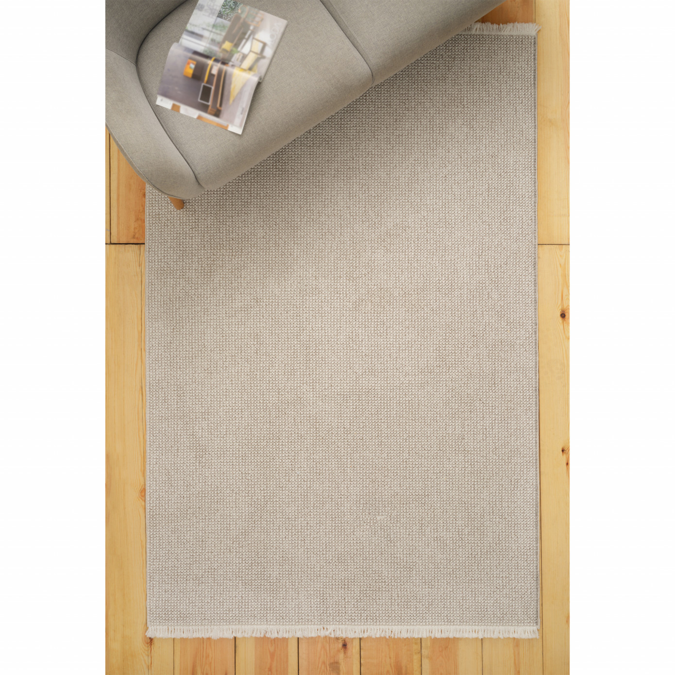 Cashmere Carpet 7/24 Scandinavian Premium Linda Beige 160x230 Cm