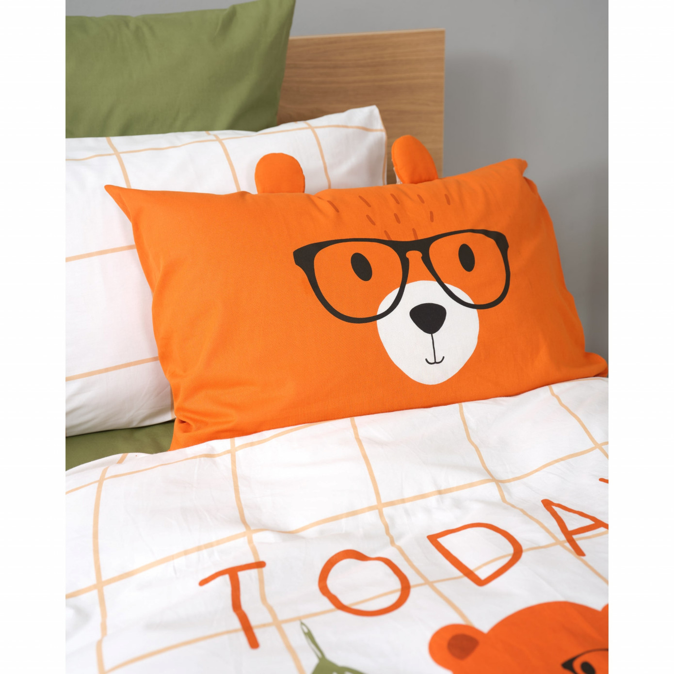 Karaca Home Young Wild Friends 100% Cotton Single Duvet Cover Set