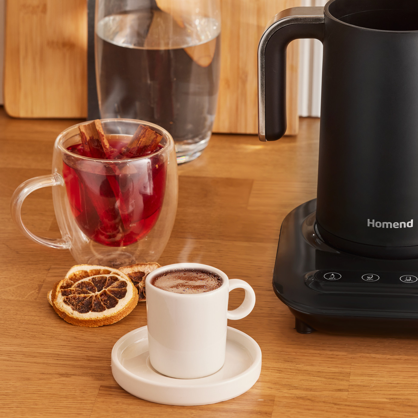 Homend Pottoman Plus 1888H Turkish Coffee And Beverage Maker 3 In 1