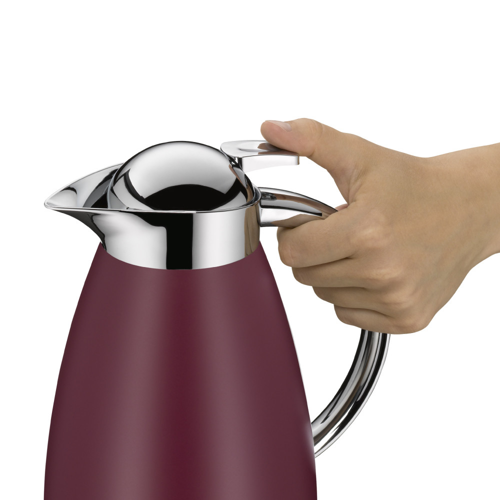 Alfi Signo Ruby Red Matte Carafe Thermos 1L