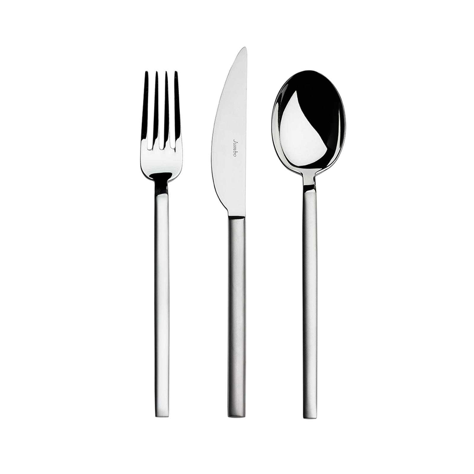 Jumbo 8100 Matt 84 Pcs Cutlery Set For 12 Persons