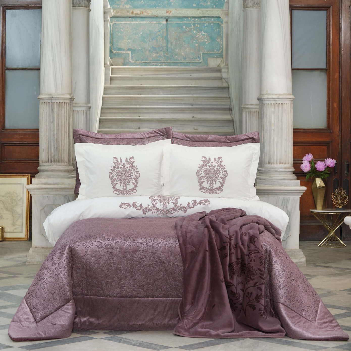 Karaca Home Benjamin Plum Dowry Set