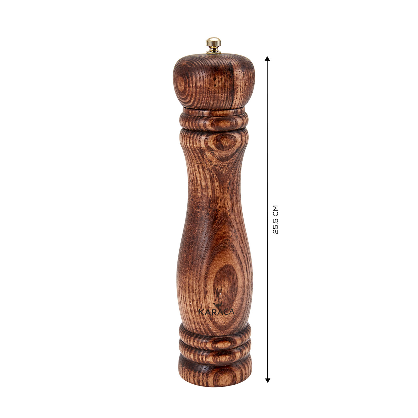 Karaca African Wooden Spice Mill 25.5 Cm