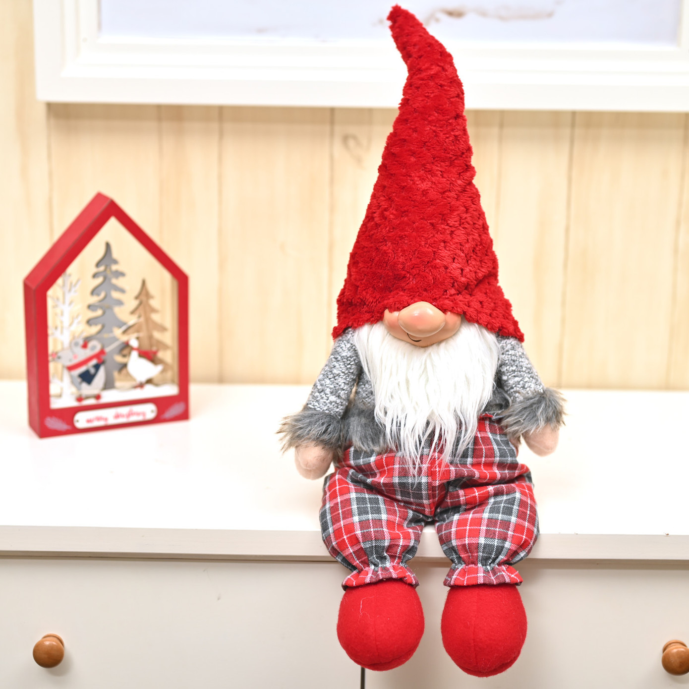 Karaca Home Santa Decorative Object Red 16x11x62 Cm