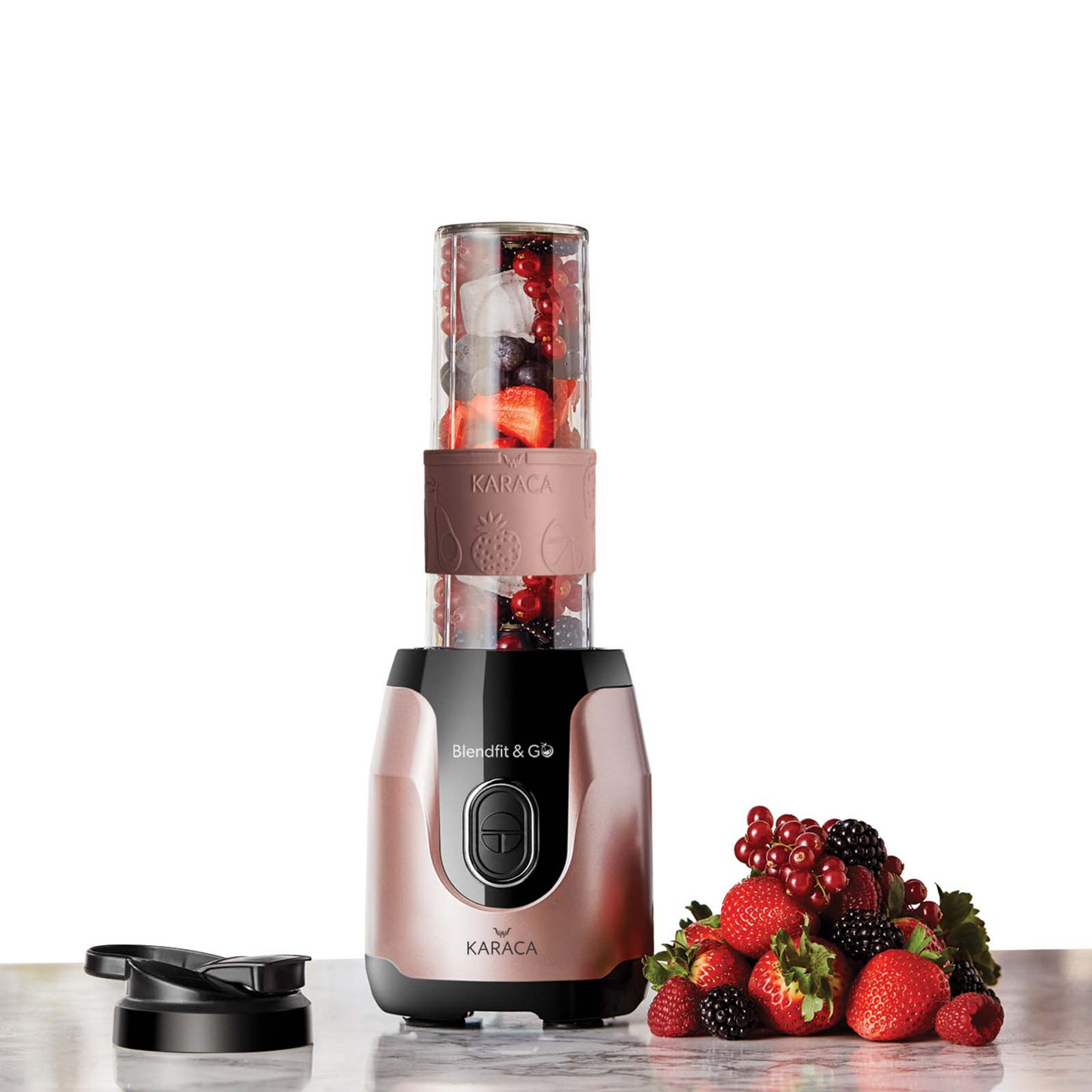 Karaca Blendfit Go Personal Personal Smoothie Blender Rosegold