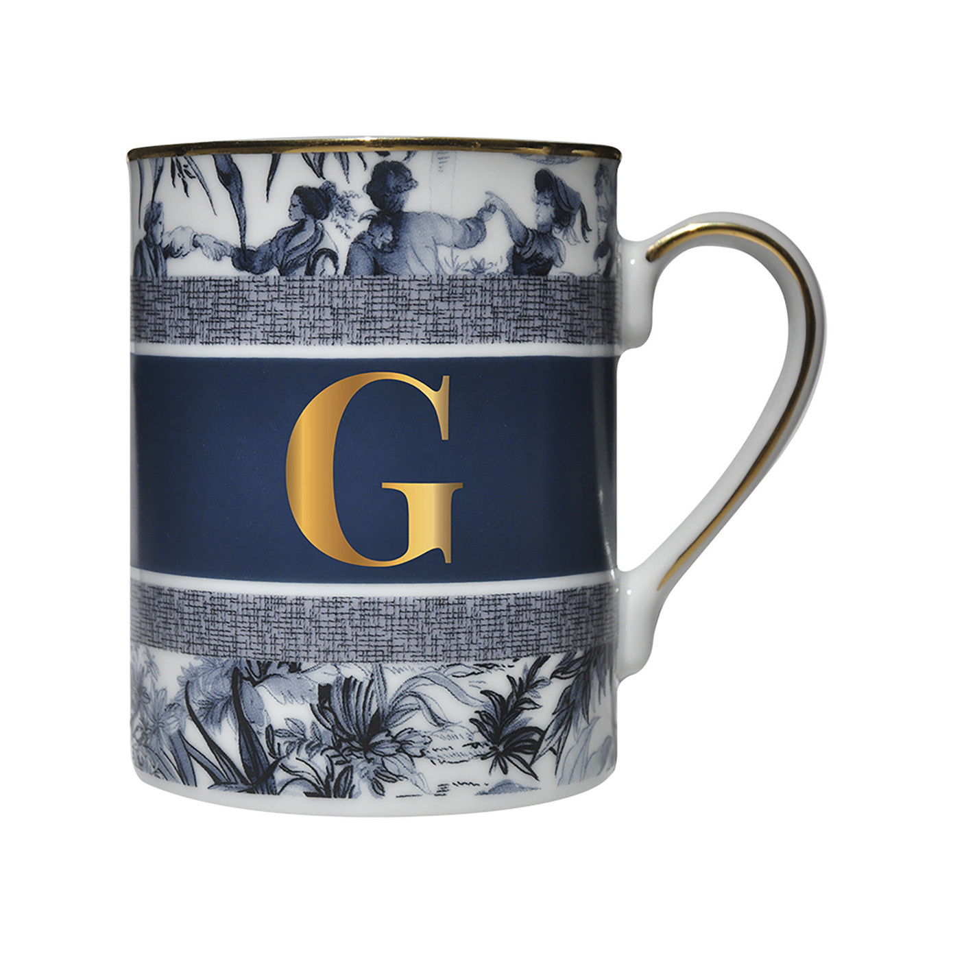 Baci Milano Alphabet Letter G Mug