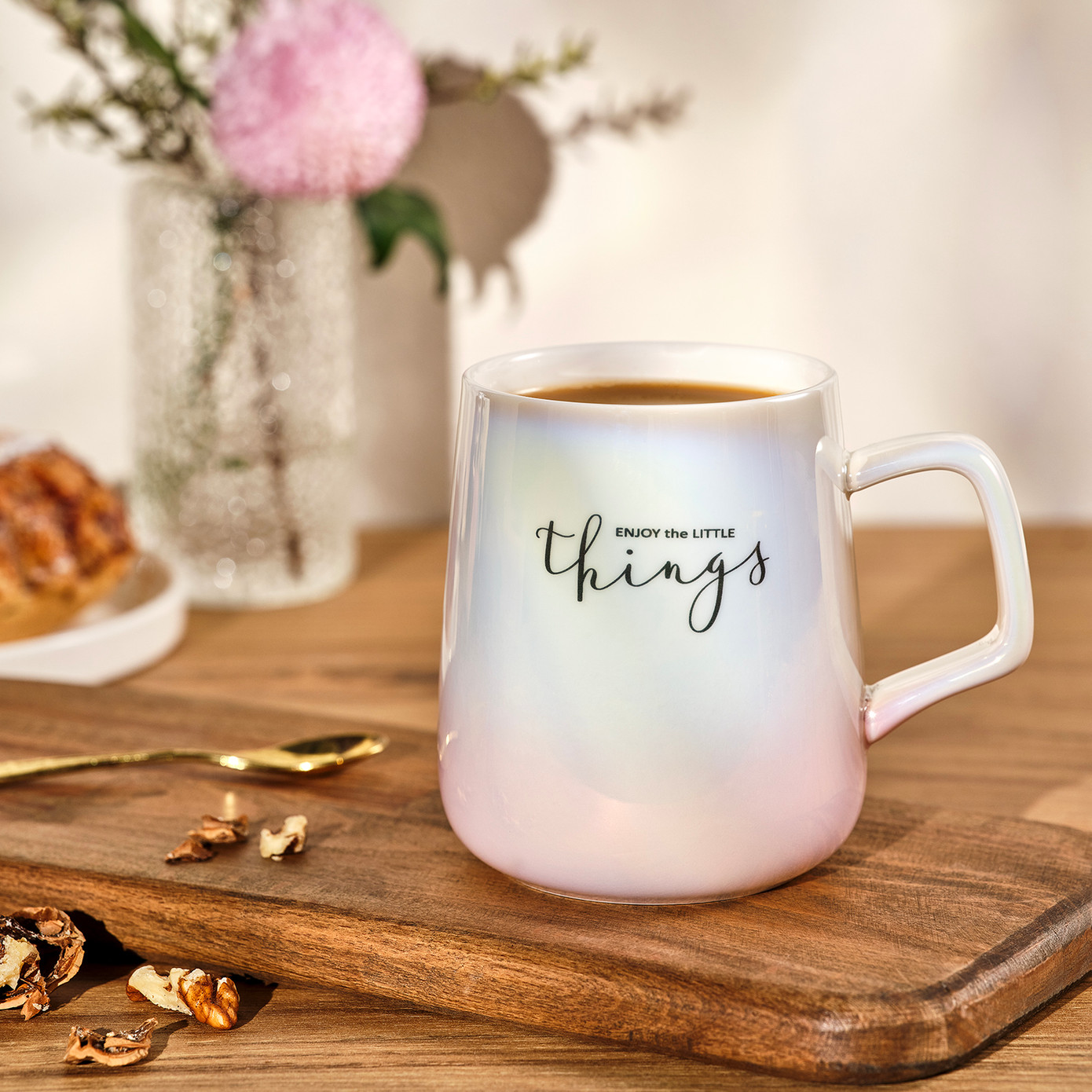 Emsan Positive Vibes Mug 370 Ml Pink