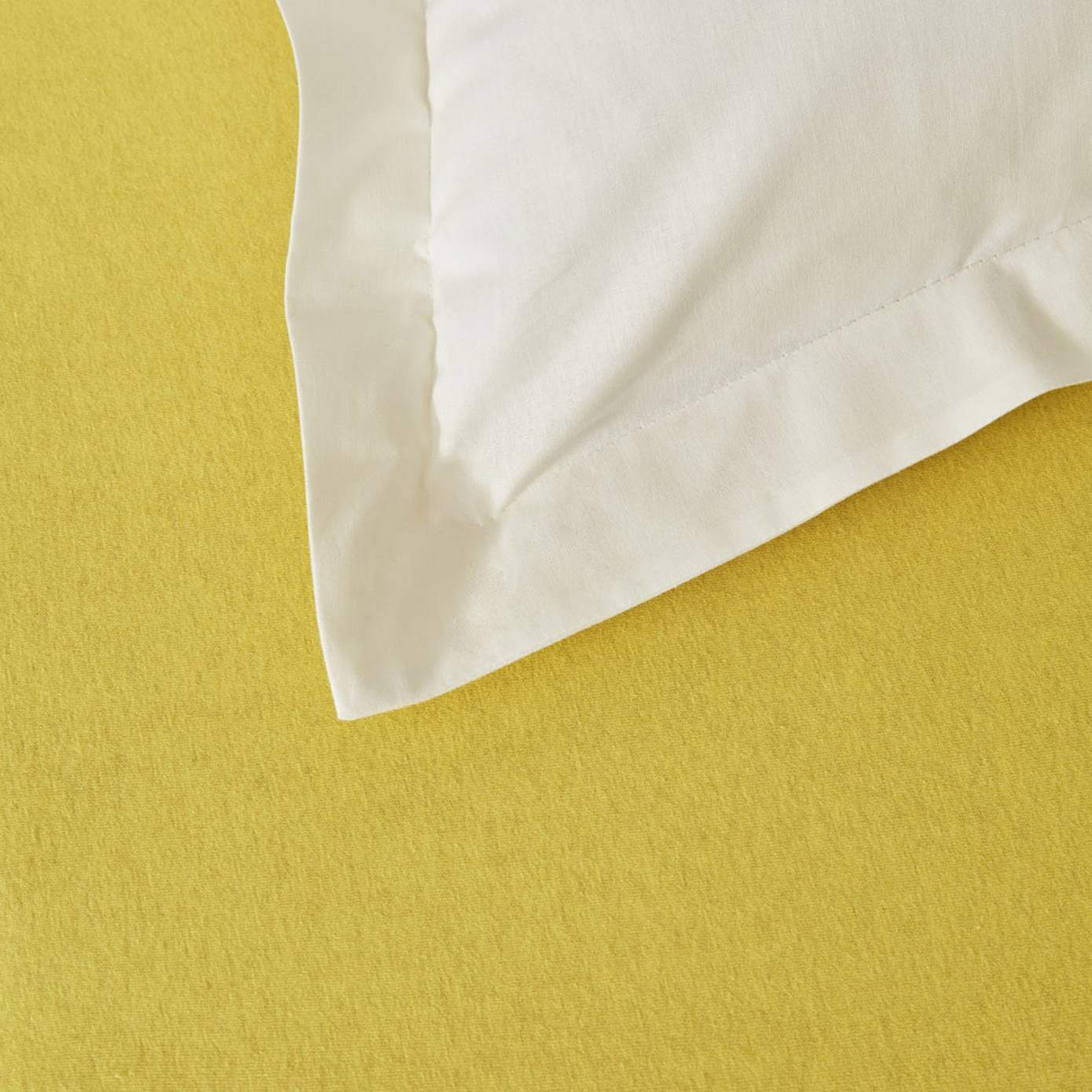 Karaca Home Young Single Elastic Combed Cotton Linen Yellow