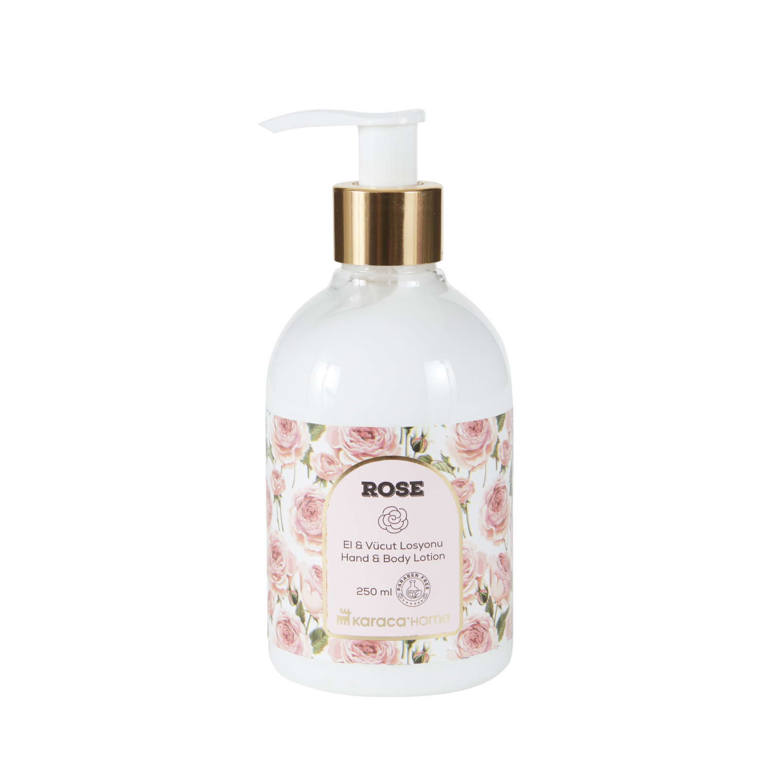 Karaca Home Flower Rose Hand And Body Lotion 250 Ml